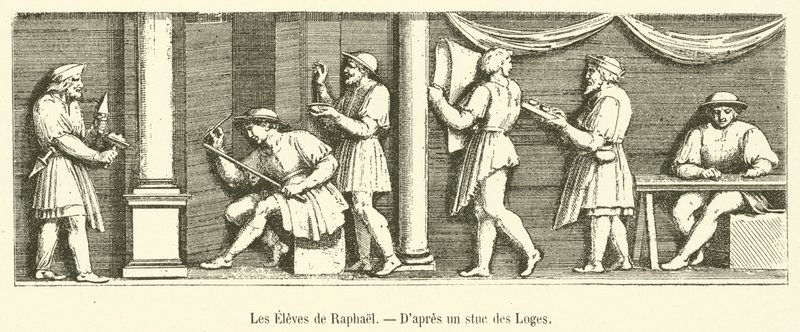 Die Schüler von Raphael von French School