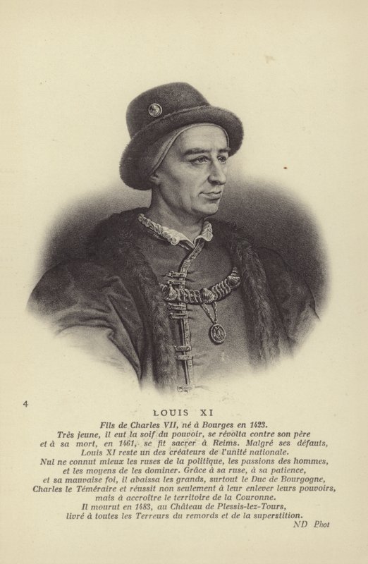 Ludwig XI. von Frankreich von French School