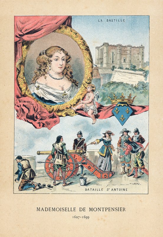 Mademoiselle de Montpensier von French School