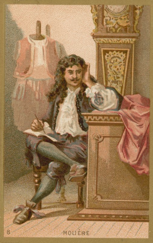 Molière, französischer Dramatiker und Schauspieler von French School