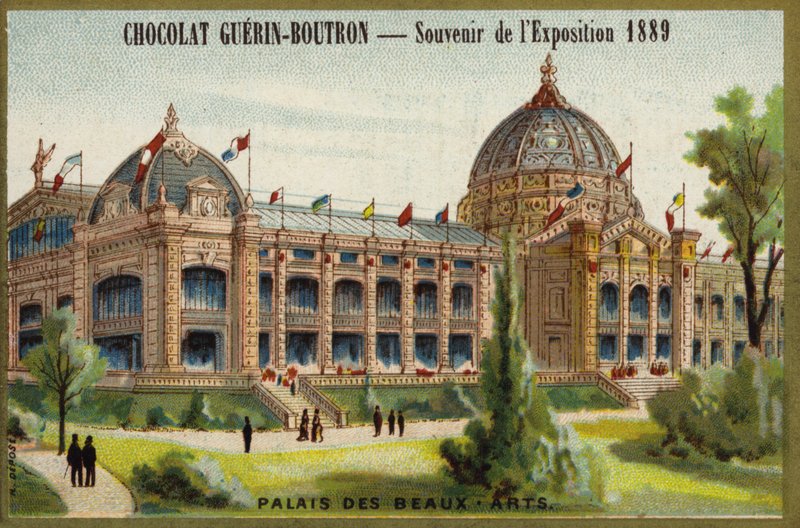 Palais des Beaux-Arts (Chromolithografie) von French School