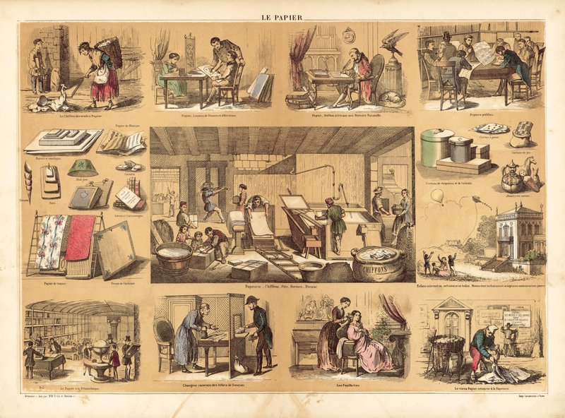 Papier von French School