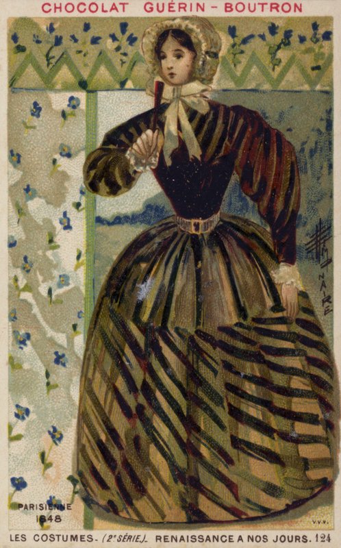 Pariser Mode, 1848 von French School