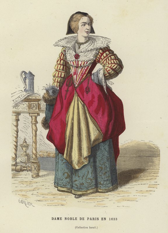 Pariser Adlige, 1633 von French School