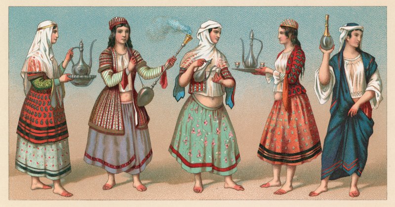 Persische Tracht von French School
