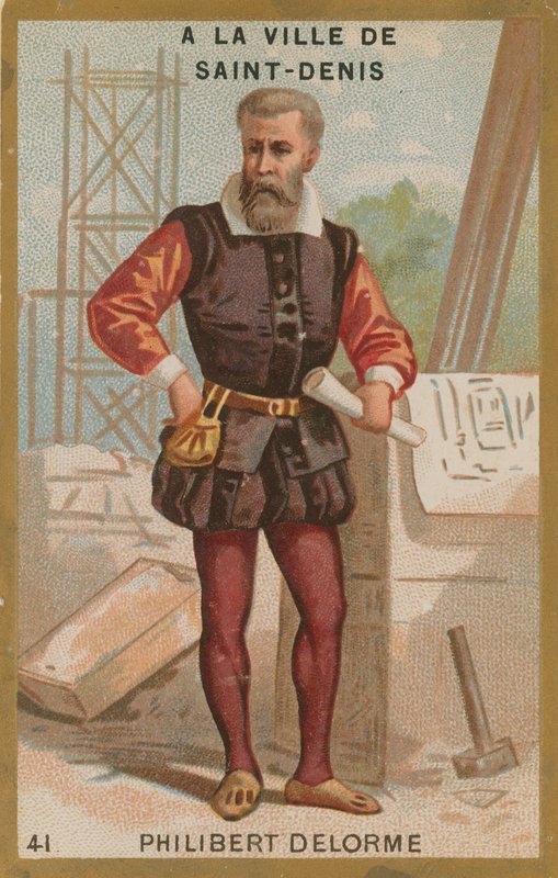 Philibert Delorme, französischer Renaissance-Architekt von French School