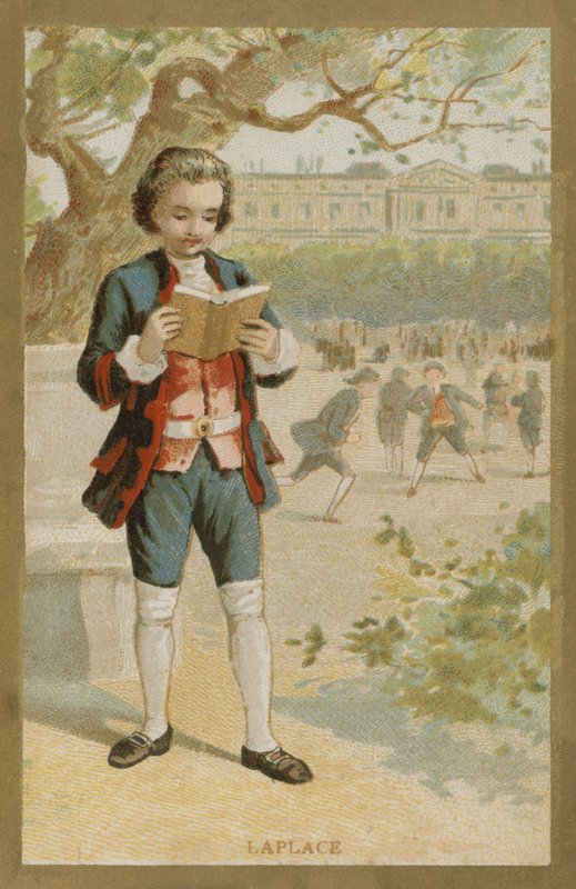 Pierre-Simon Laplace, französischer Mathematiker und Astronom von French School