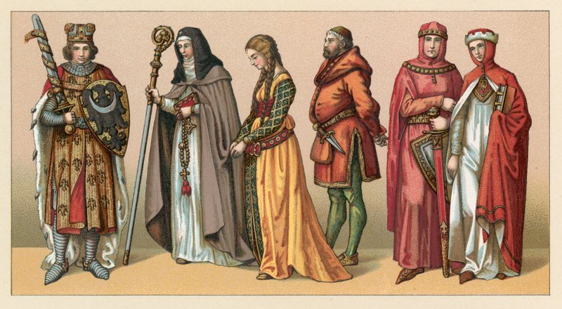 Polnische Tracht von French School