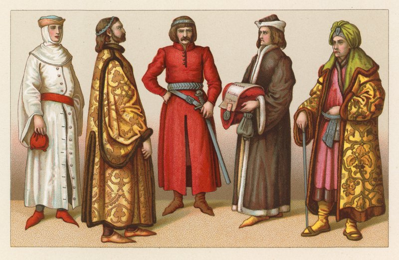 Polnische Tracht von French School
