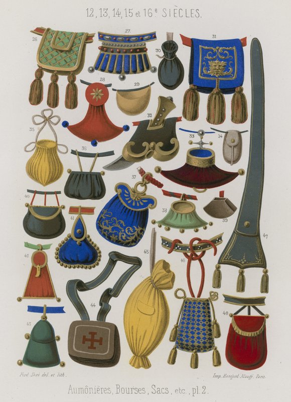 Geldbörsen, Beutel und Taschen von French School
