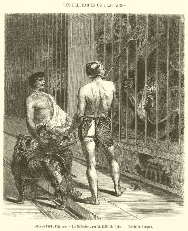 Salon von 1861, Die Belluaires von French School