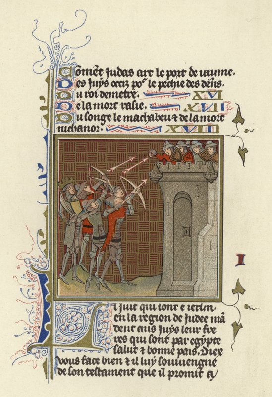 Belagerung von Jerusalem von French School