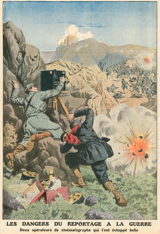 Die Gefahren der Kriegsberichterstattung von French School