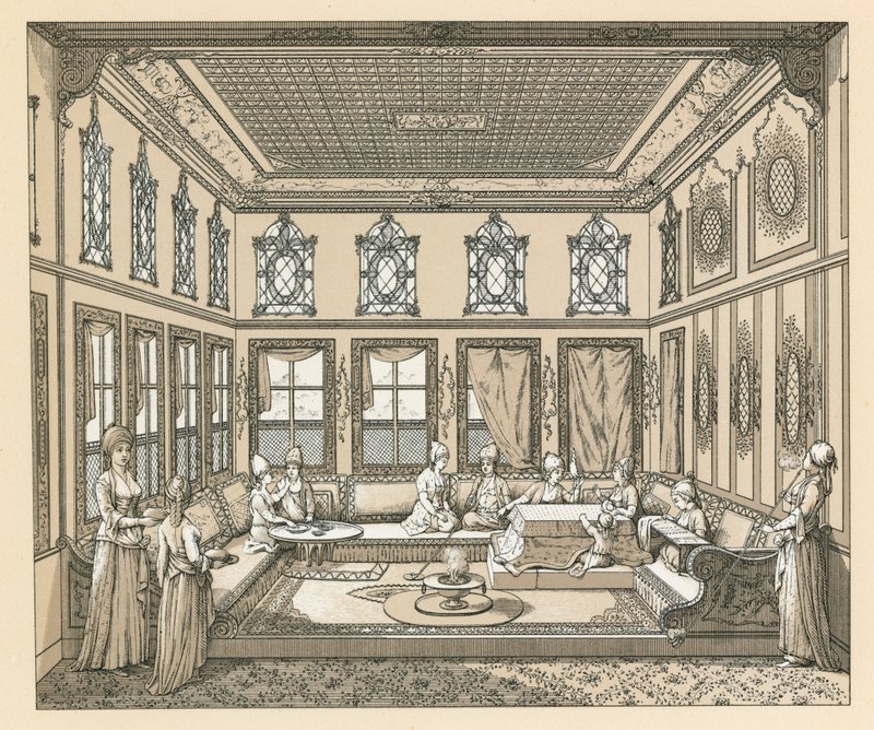 Türkische Tracht von French School