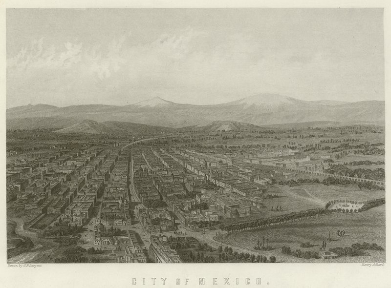 Stadt Mexiko von G. F. Sargent