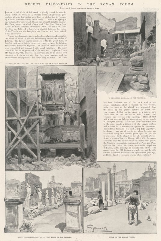 Jüngste Entdeckungen im Forum Romanum von G.S. Amato