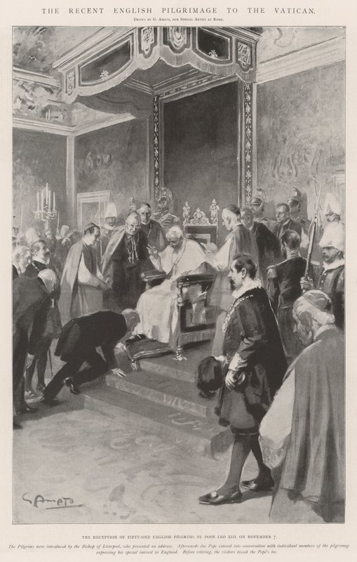 Die jüngste englische Pilgerreise zum Vatikan von G.S. Amato