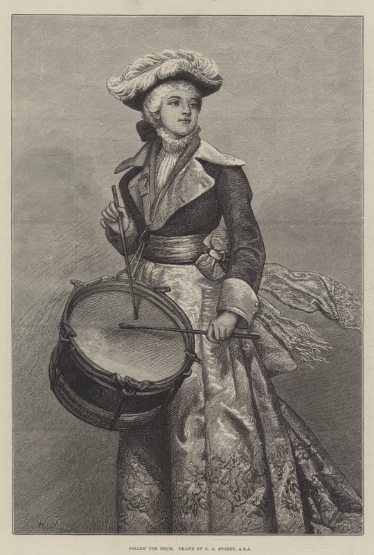 Folge der Trommel von George Adolphus Storey