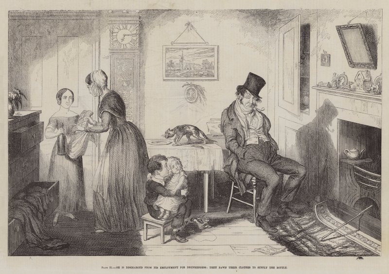 Die Flasche von George Cruikshank