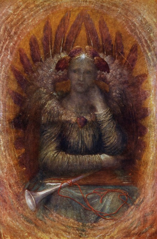 Der Bewohner im Innersten von George Frederick after Watts