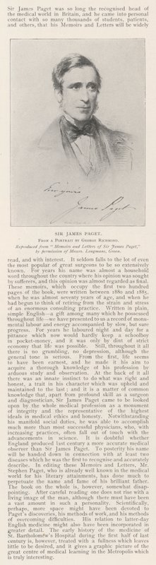 Sir James Paget von George Richmond