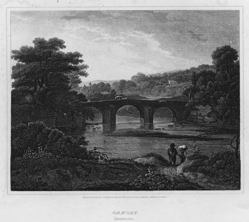 Canoby, Dumfriesshire (Gravur) von George (after) Arnald