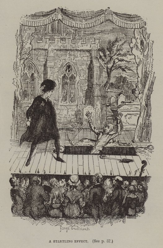 Ein überraschender Effekt von George (after) Cruikshank