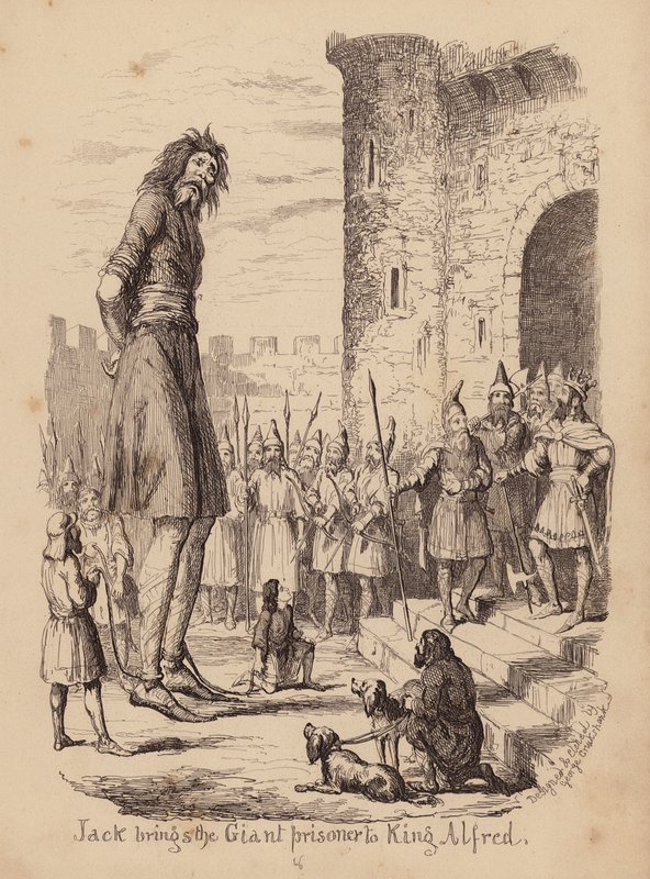 Hans und die Bohnenranke von George (after) Cruikshank