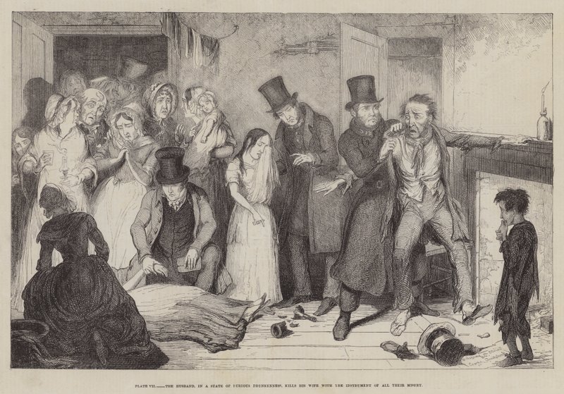 Die Flasche von George Cruikshank