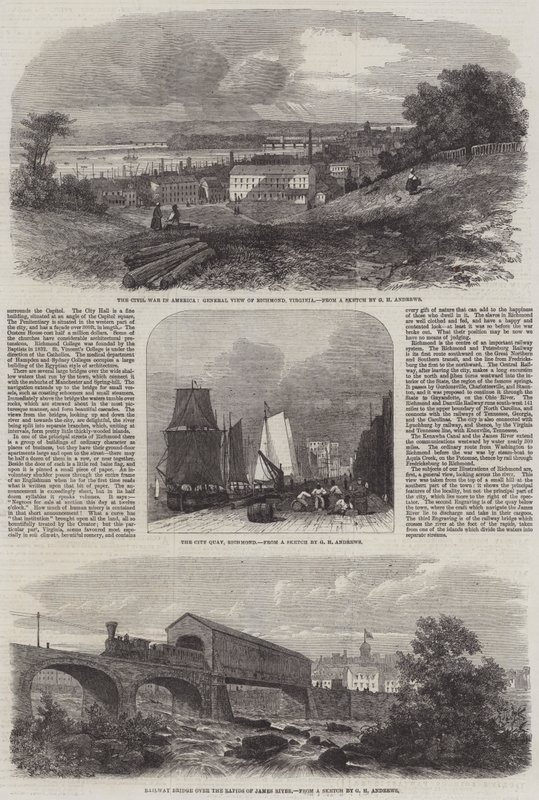 Der Bürgerkrieg in Amerika von George Henry Andrews