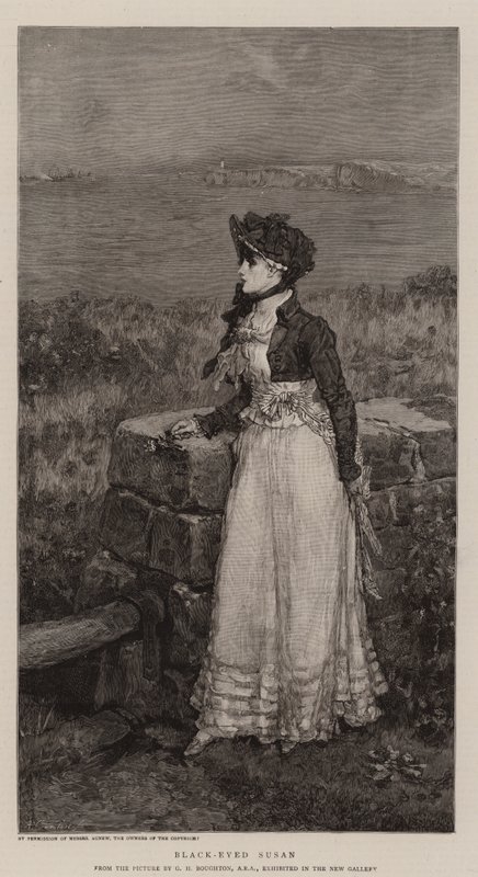 Schwarzäugige Susanne von George Henry Boughton