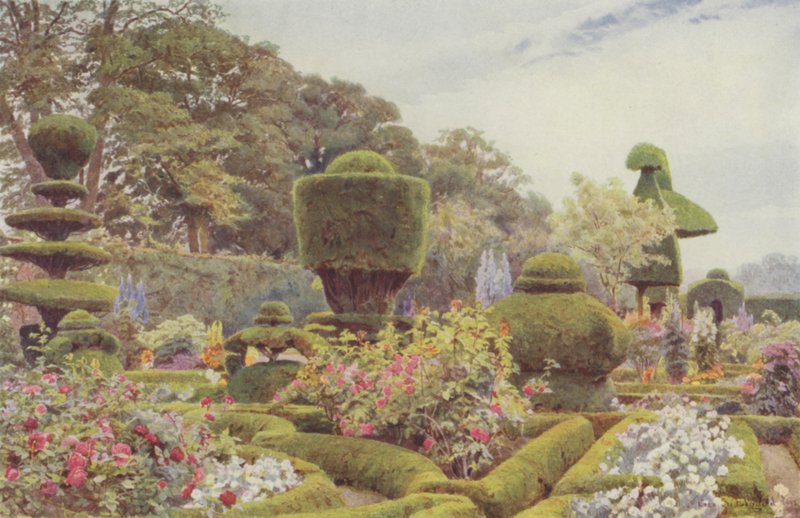 Levens, Rosen und Nelken von George Samuel Elgood