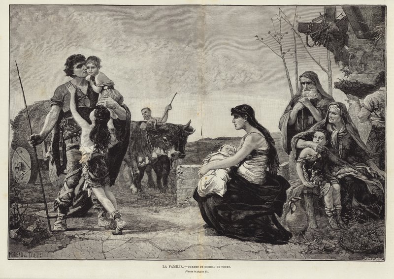 Die Familie von Georges Moreau de Tours