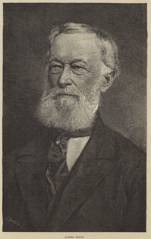 Alfred Krupp von German School