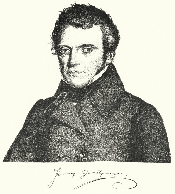 Franz Grillparzer, österreichischer Dramatiker und Dichter (Stich) von German School