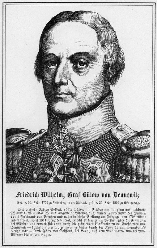 Friedrich Wilhelm, Graf Bülow von Dennewitz von German School
