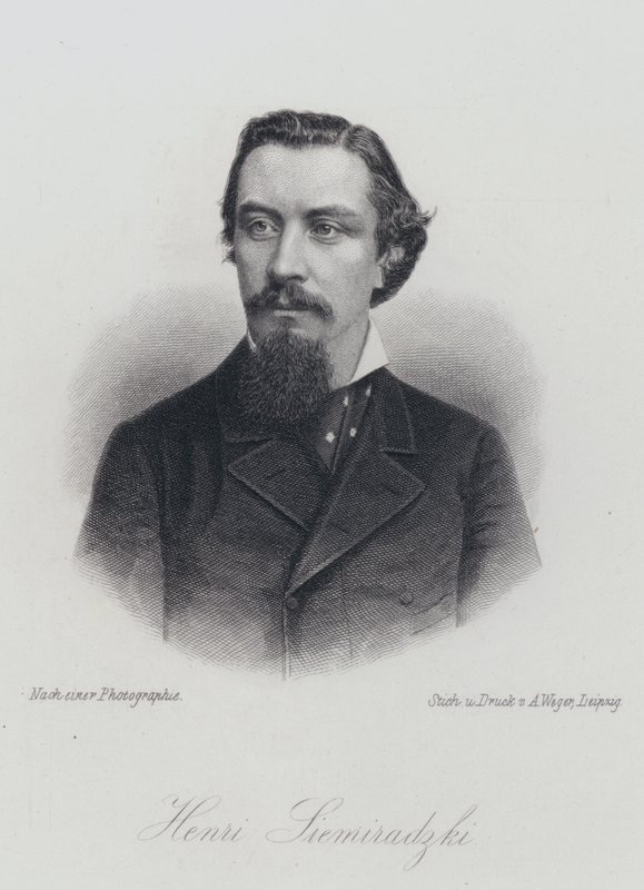 Henryk Siemiradzki, polnischer Künstler von German School