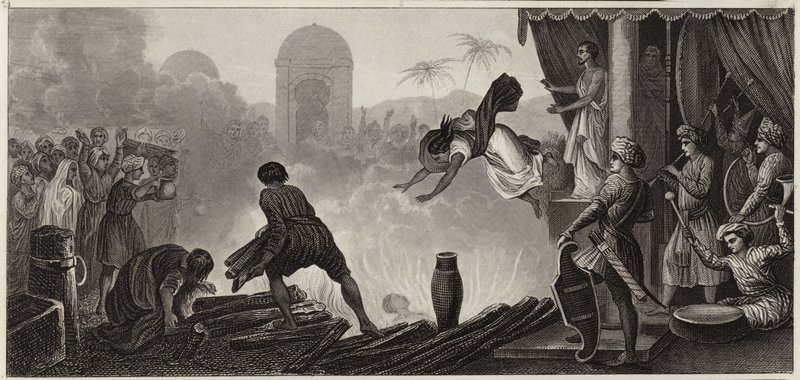 Indische Beerdigung von German School