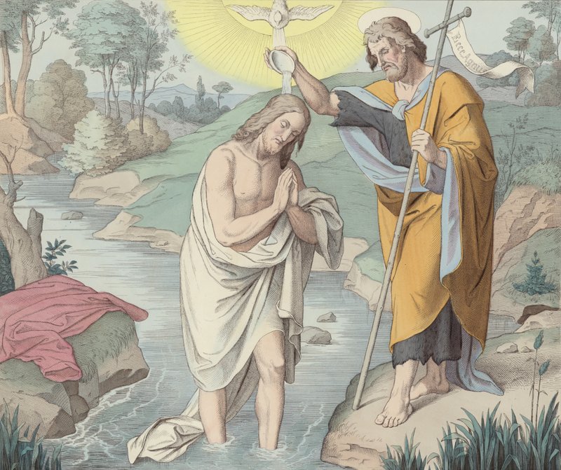 Die Taufe Jesu von German School