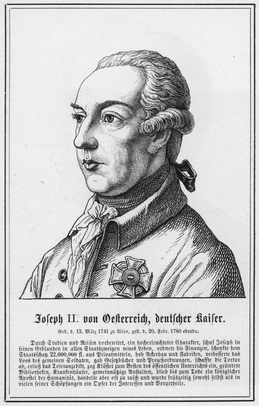 Joseph II von Österreich, Deutscher Kaiser von German School