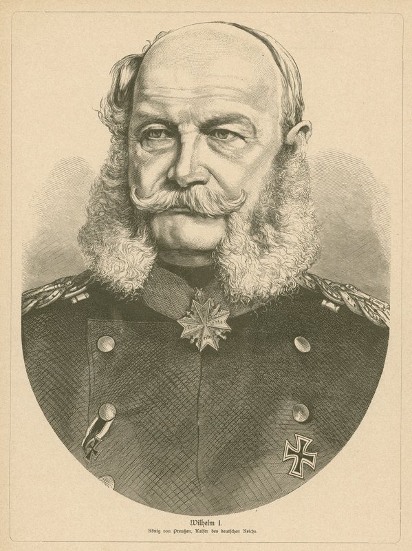 Kaiser Wilhelm I. von Deutschland von German School