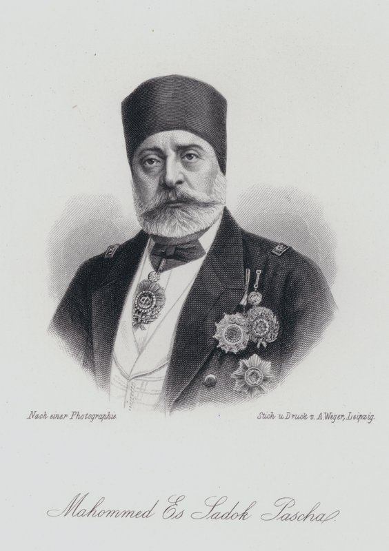Muhammad III as-Sadiq, Bey von Tunis von German School