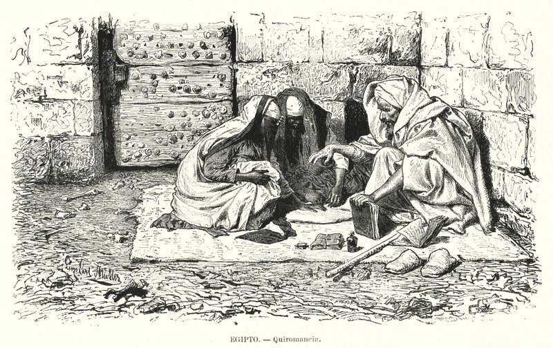 Wahrsagerin, Ägypten von German School