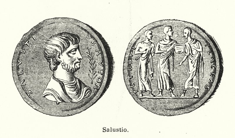 Sallust, römischer Historiker und Politiker von German School