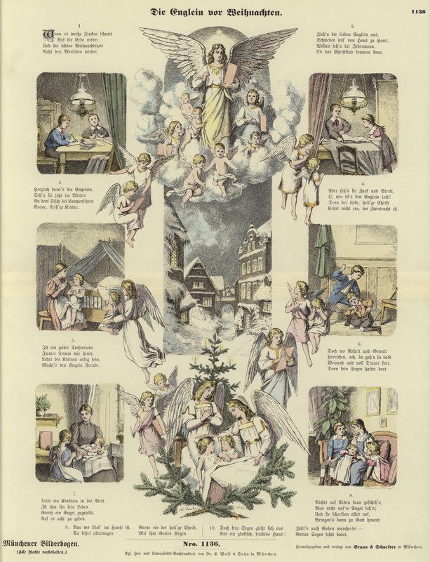 Die Engel vor Weihnachten von German School