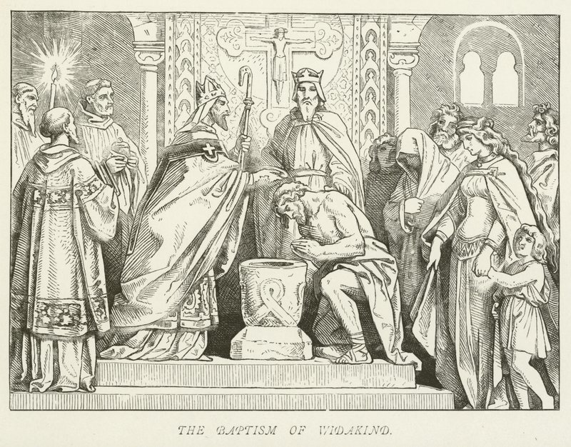 Die Taufe von Widukind von German School