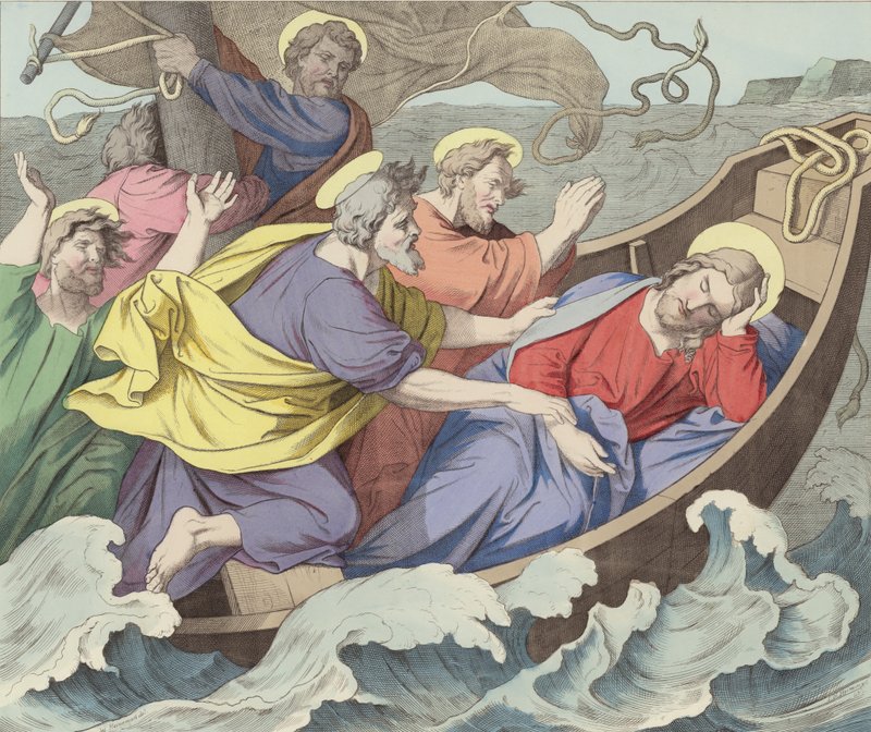 Der Sturm auf dem See von German School