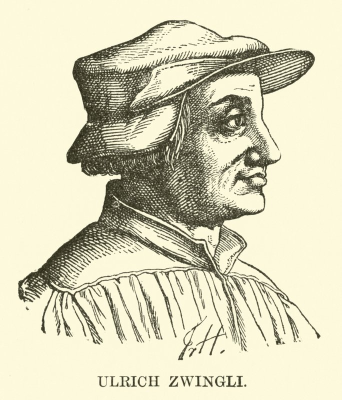 Ulrich Zwingli von German School