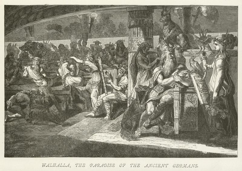 Walhalla, das Paradies der alten Germanen von German School
