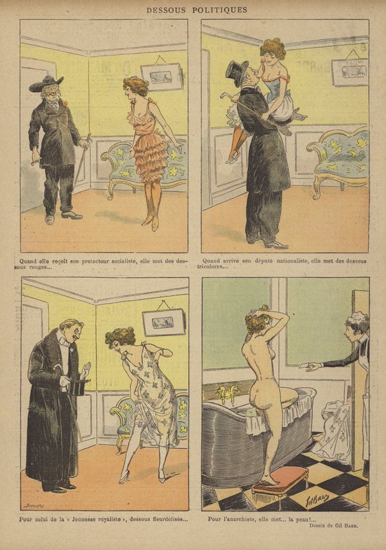 Illustration für Le Rire von Gil Baer
